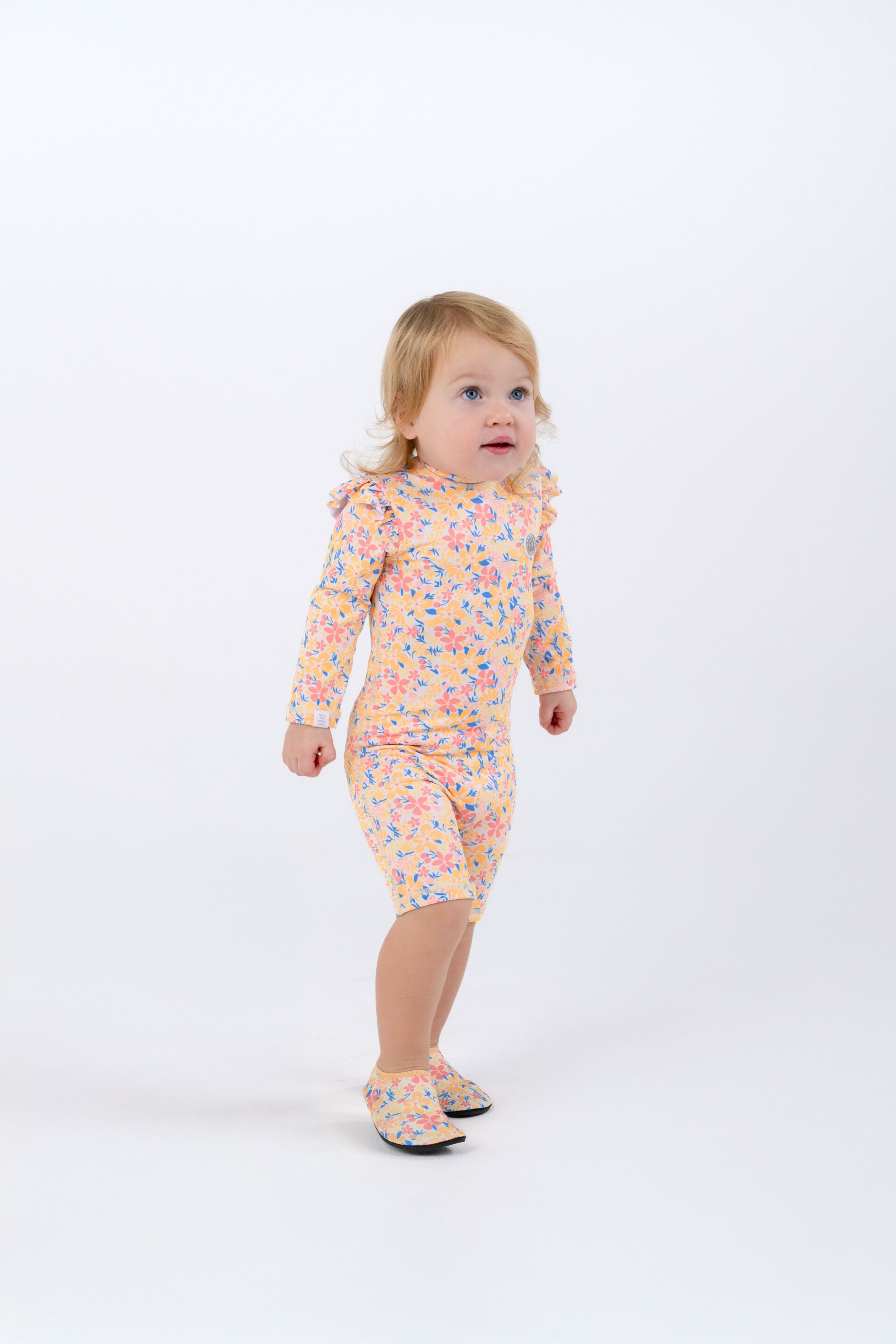 BABY SWIMSUIT - RUFFLES - Summer Bloom