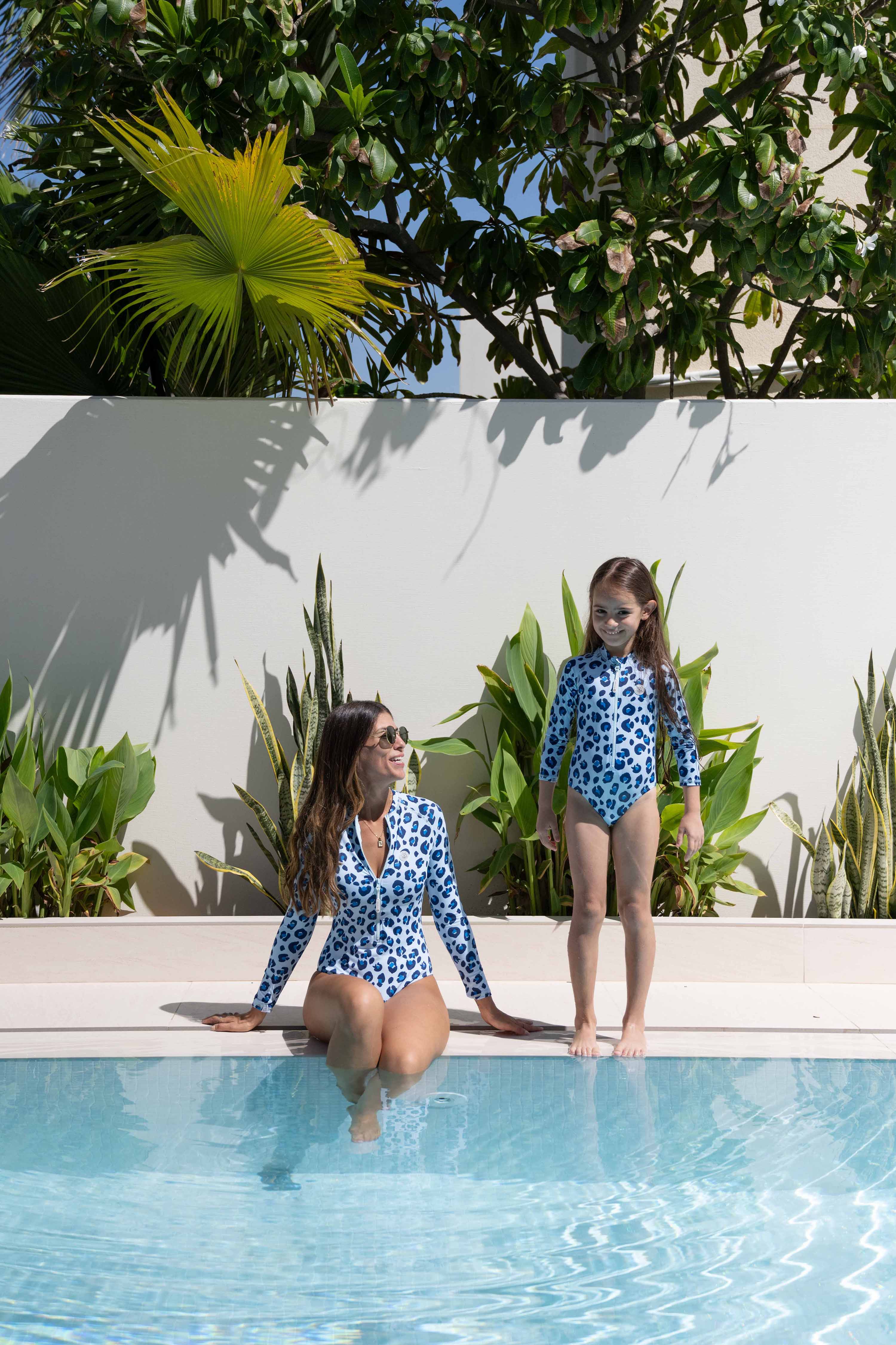 Girl UV Swimsuit - Ocean Vibes