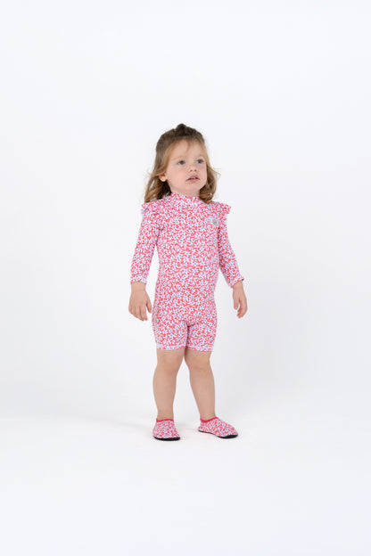 BABY SWIMSUIT - RUFFLES - Ditsy Floral