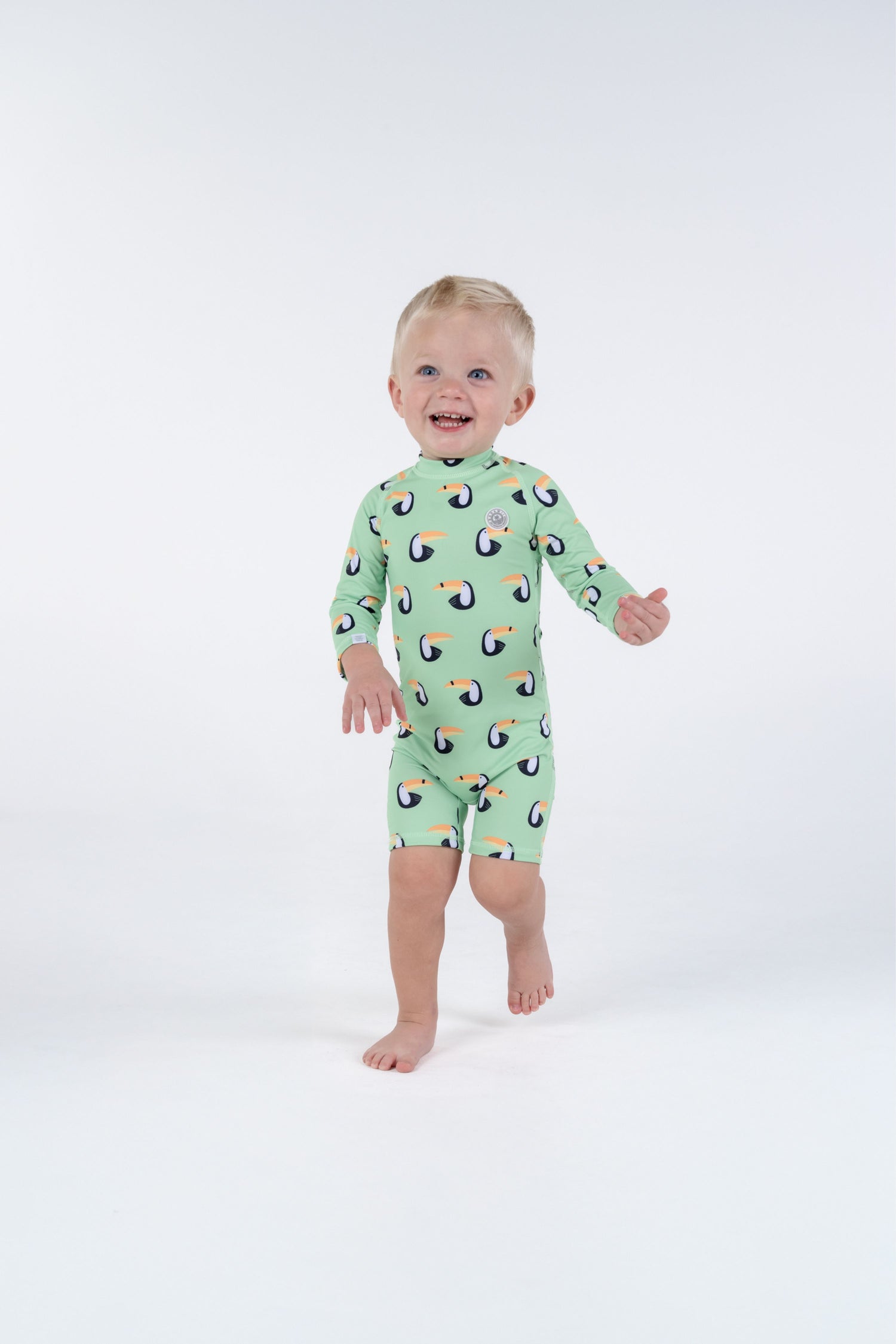 BABY SWIMSUIT- Toucan Paradise