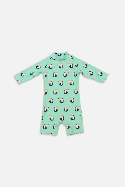 BABY SWIMSUIT- Toucan Paradise