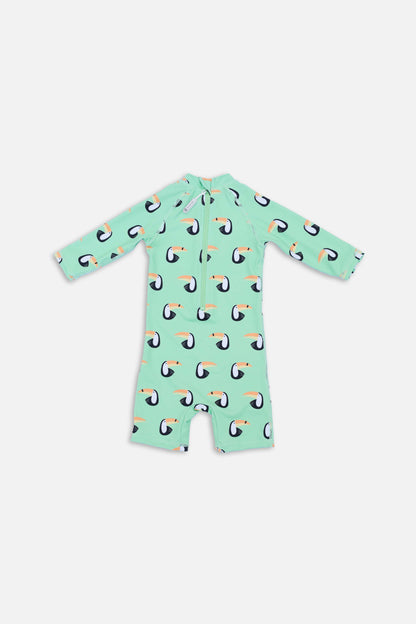 BABY SWIMSUIT- Toucan Paradise