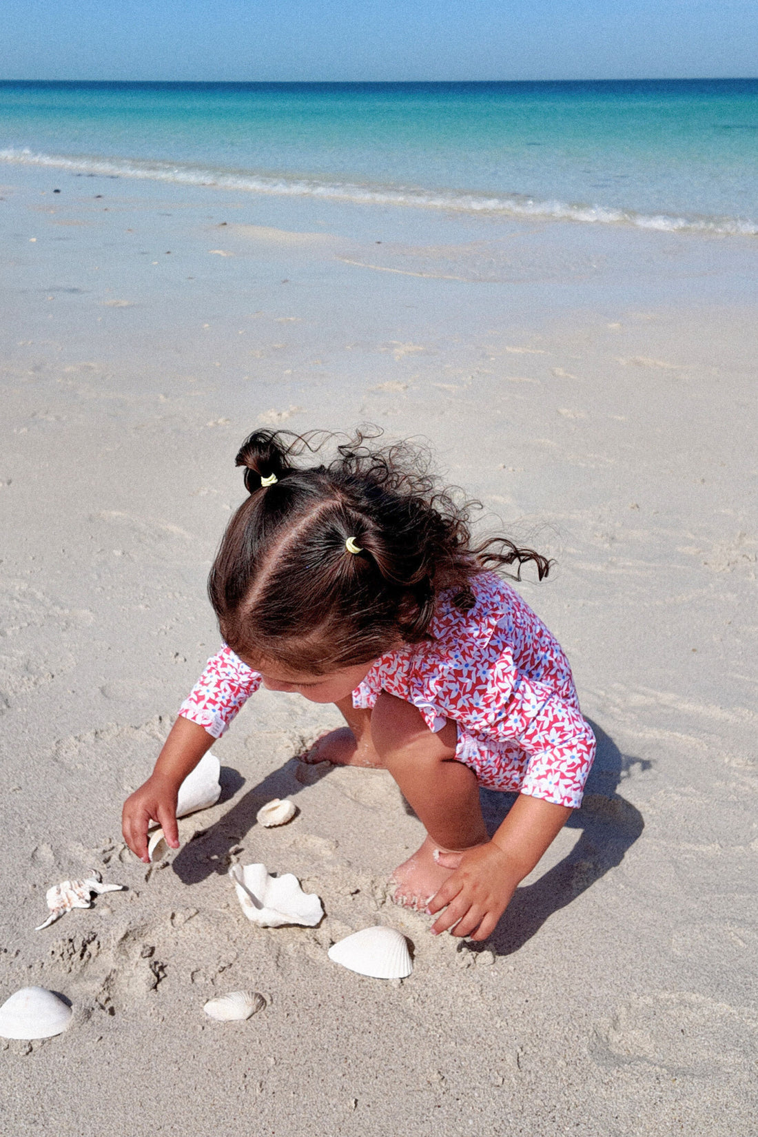 BABY SWIMSUIT - RUFFLES - Ditsy Floral