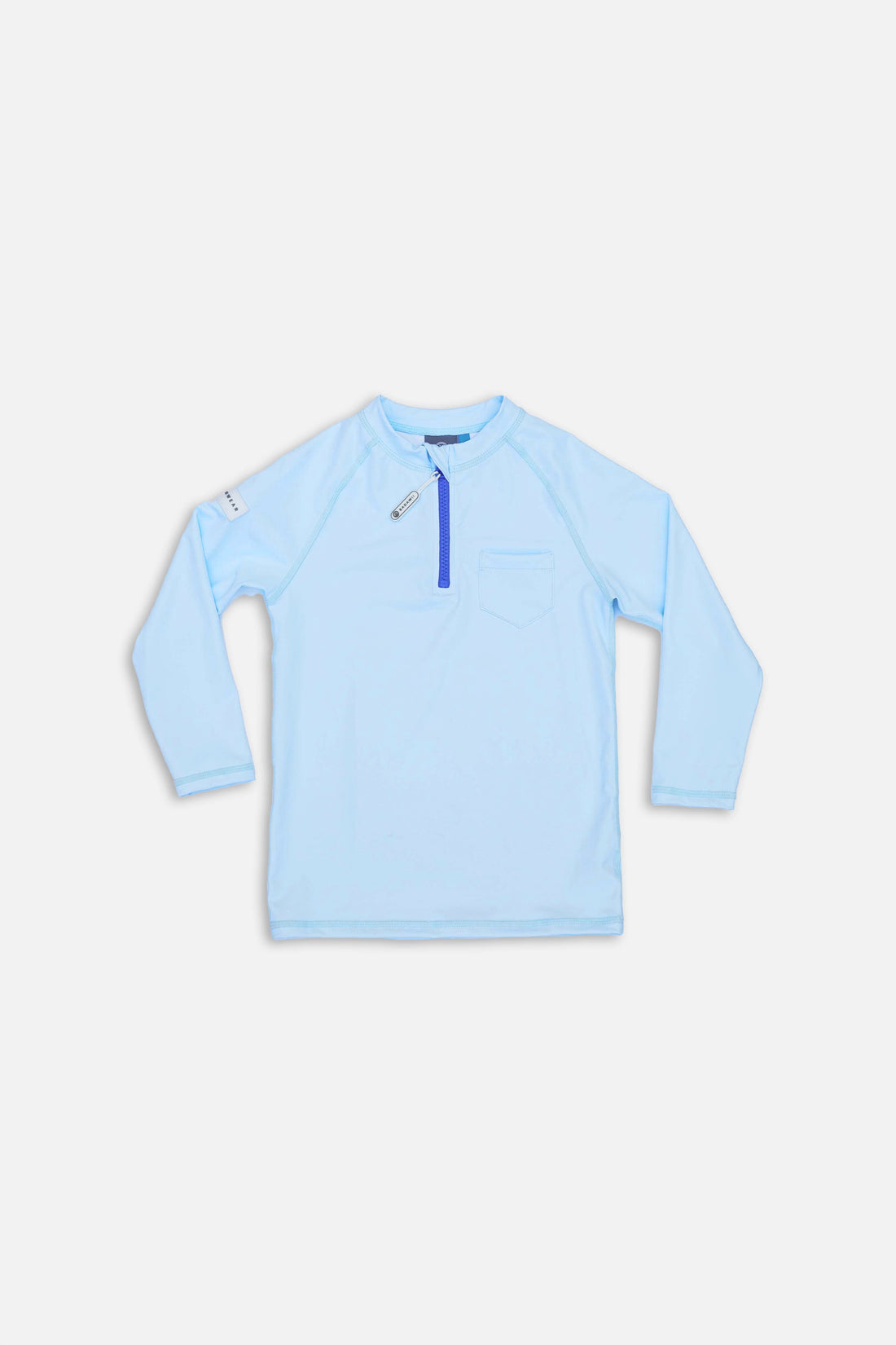 UV T-SHIRT FOR KIDS - LONG SLEEVE - Fresh Blue