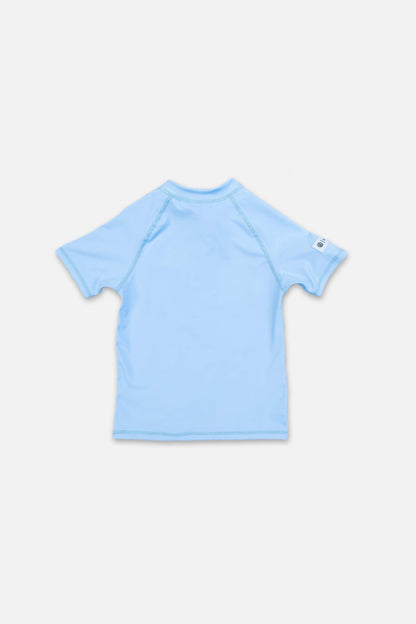 CAMISETA UV NIÑO - MANGA CORTA - Fresh Blue