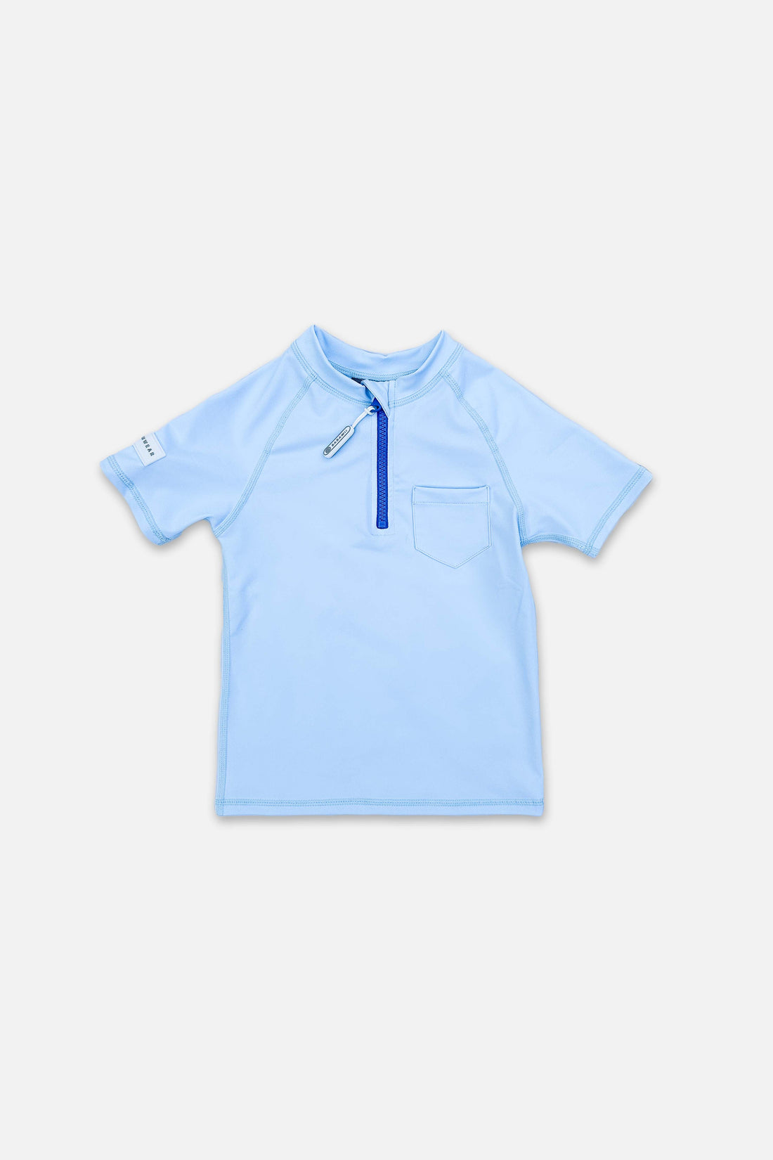 UV T-SHIRT FOR KIDS - SHORT SLEEVES - Fresh Blue