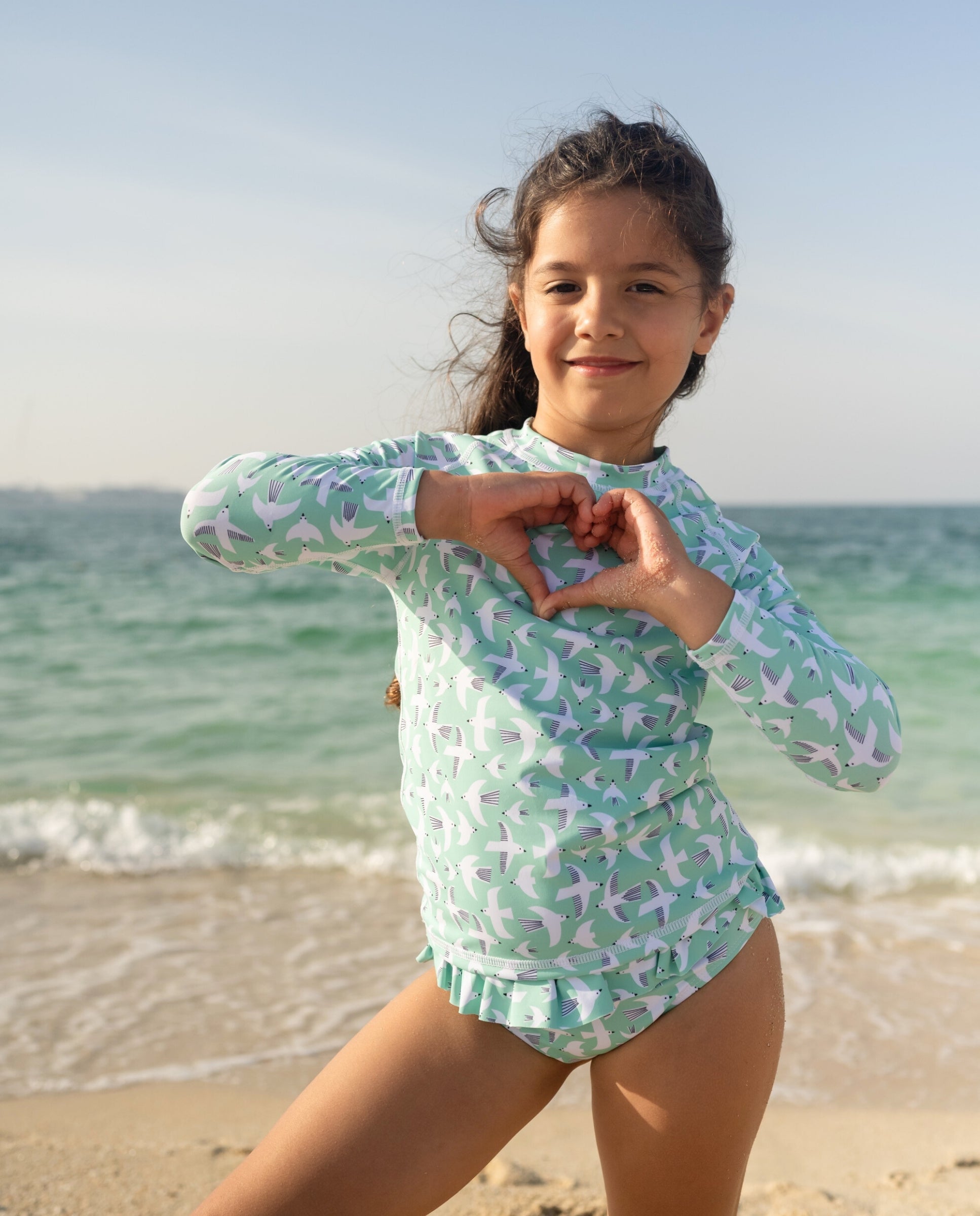 Fato de banho menina 2 peças - Seagull Breeze