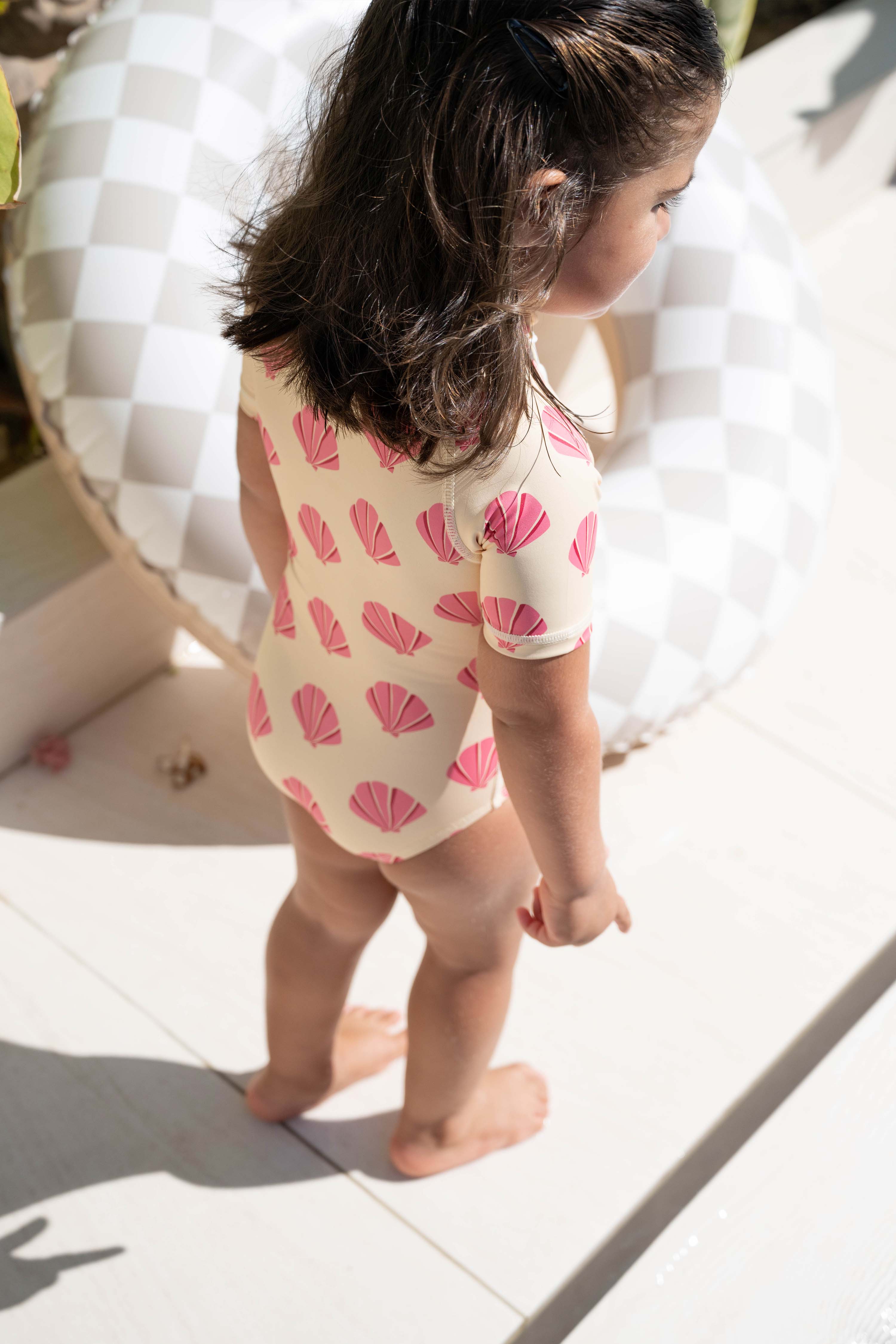 Girl UV Swimsuit - Ocean Vibes