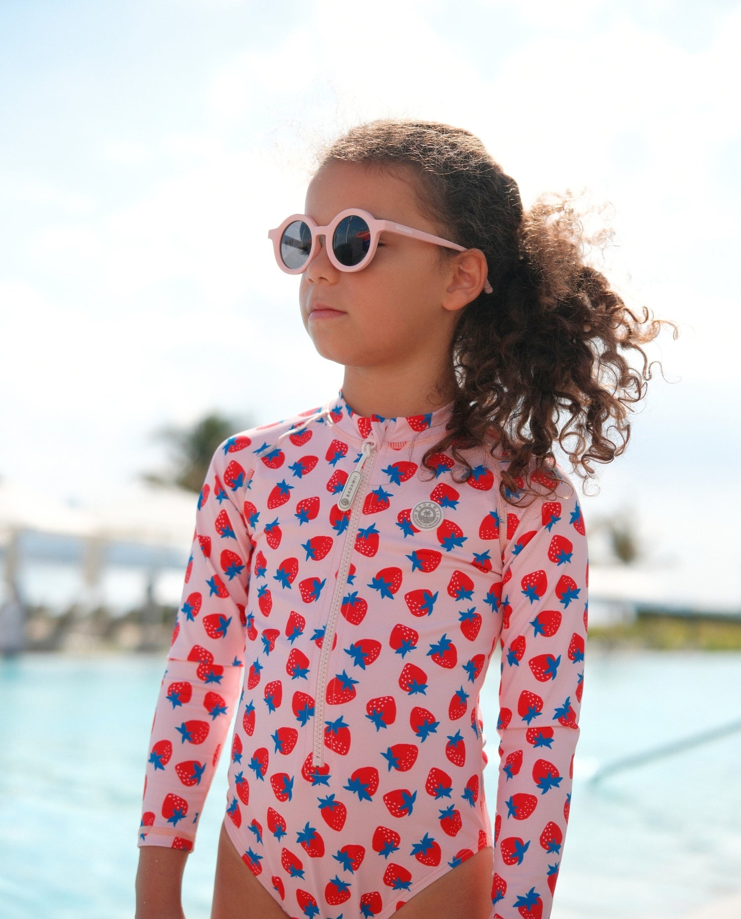 Flexible sunglasses for kids - Green