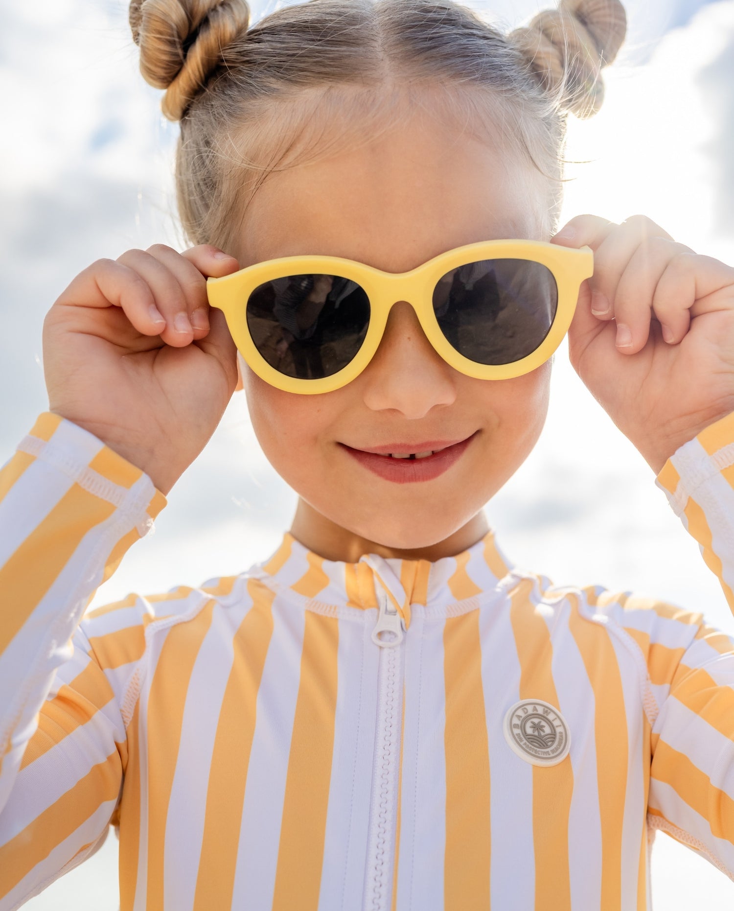 Flexible sunglasses for kids - Green