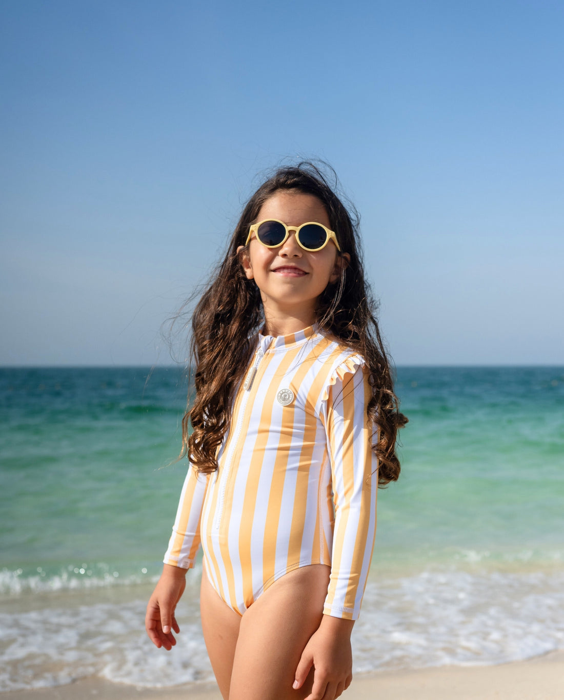 GAFAS DE SOL FLEXIBLES (2-4)  - Amarillo