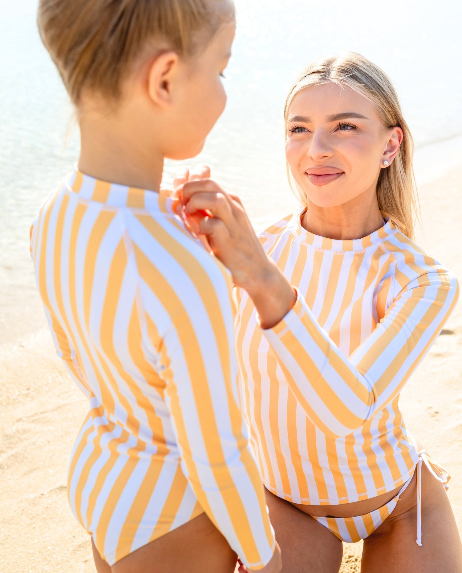 CAMISETA UV MUJER - Summer Stripes