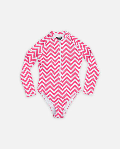 FATO DE BANHO MULHER MANGA COMPRIDA - Zigzag Riviera