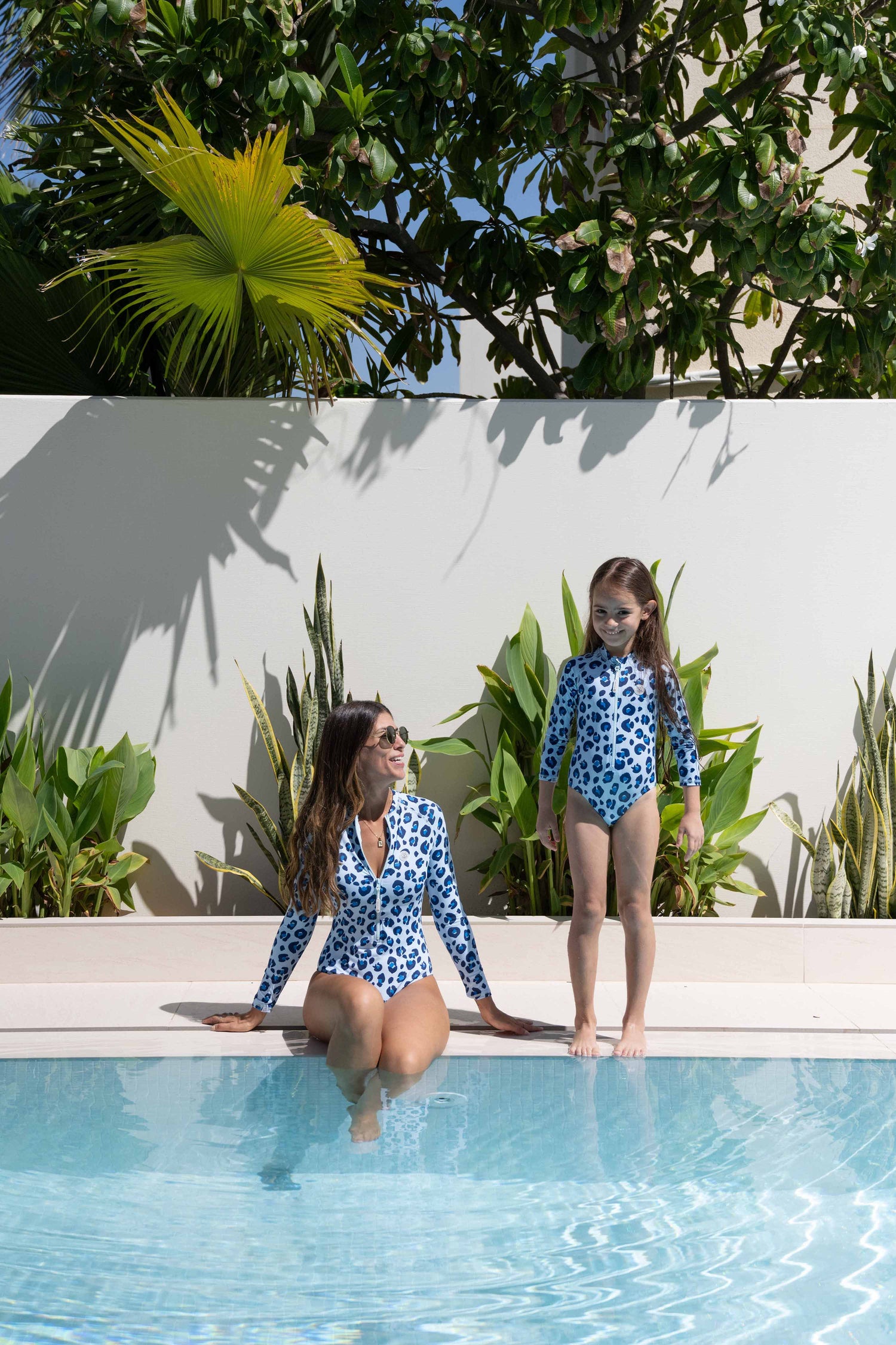 Girl UV Swimsuit - Ocean Vibes