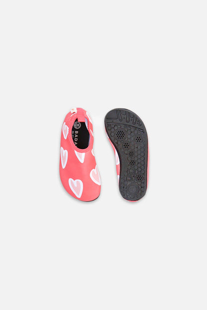 Zapatillas de baño antideslizantes - Summer Love Rojas