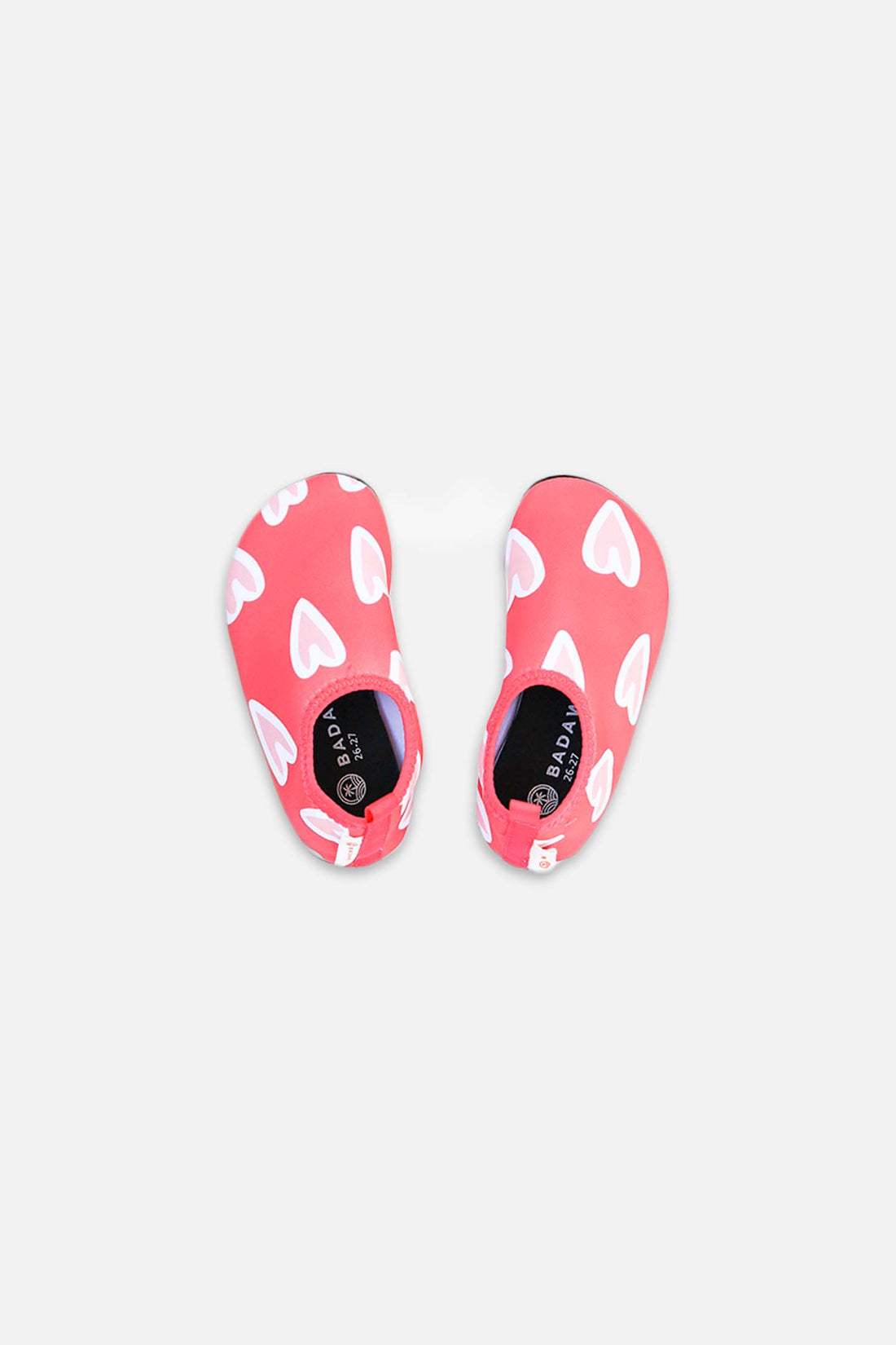 Non-slip bath slippers - Summer Love Red