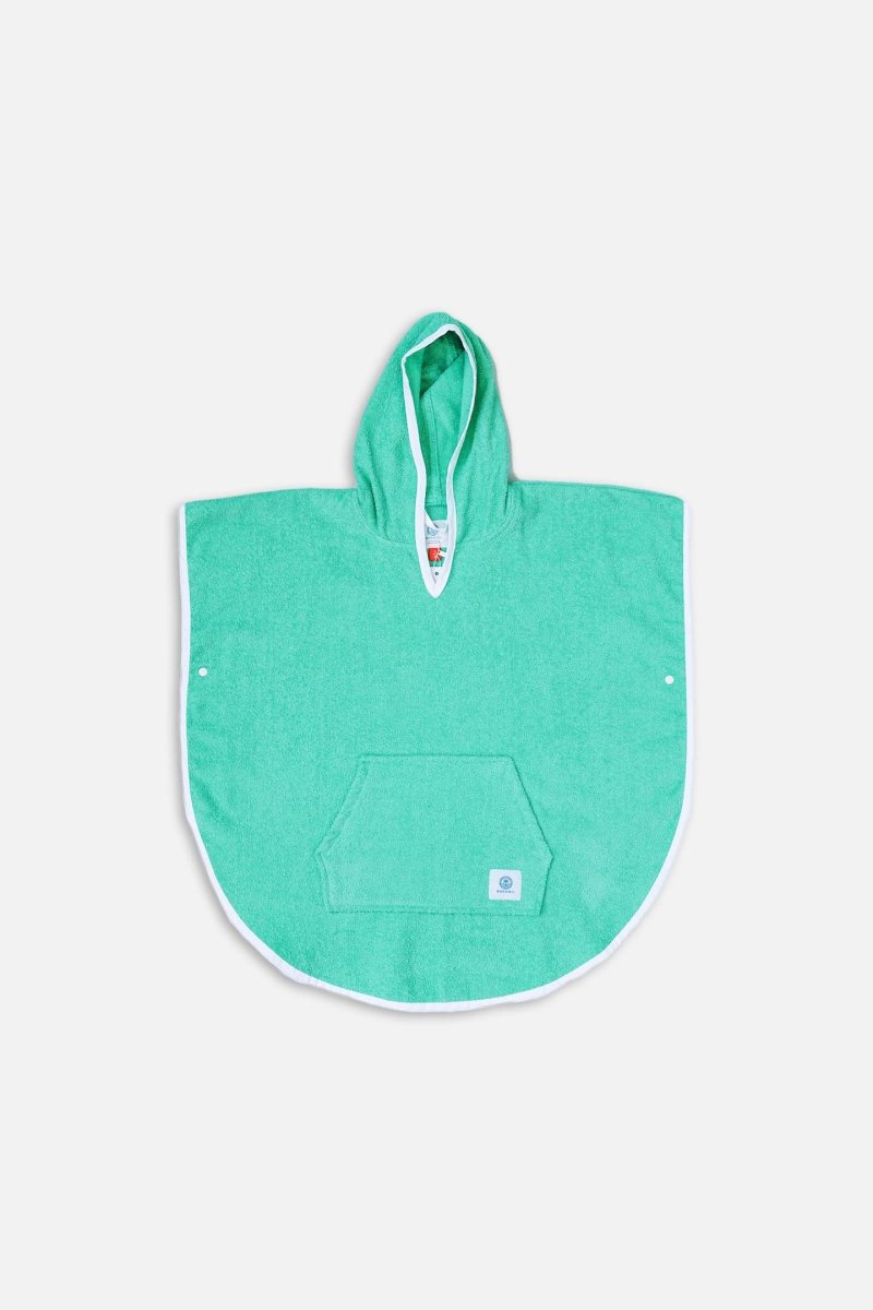 Baby/boy towel poncho - Biscay Green